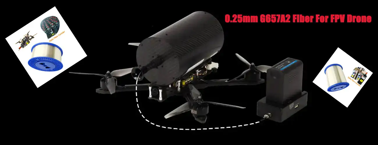 Single Mode Bare Optical Fiber,G.657A2 Optical Fiber,FPV Drone fiber