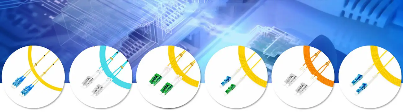 LC Connector To LC Connector Fiber Optic Patch Cord