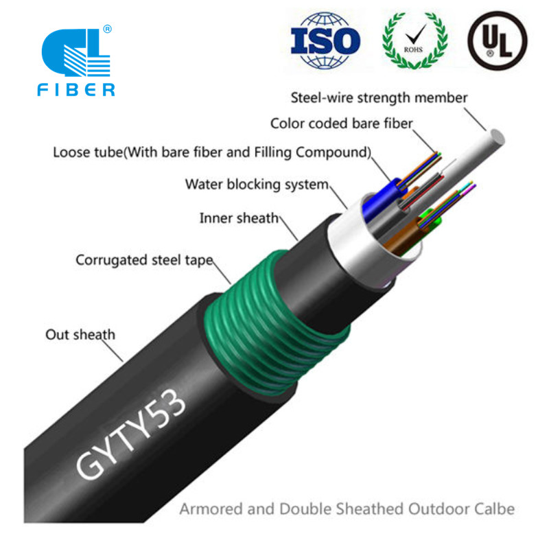 GL FIBER’s GYTY53 Fiber Optic Cable