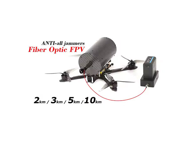 Optical Fibers for Drones