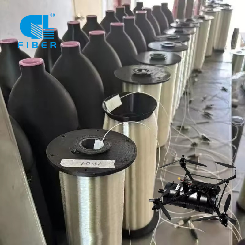 0.25мм 0.27мм Оптическое волокно G657A2 Одномодовое Bare Волокно для FPV Дронов