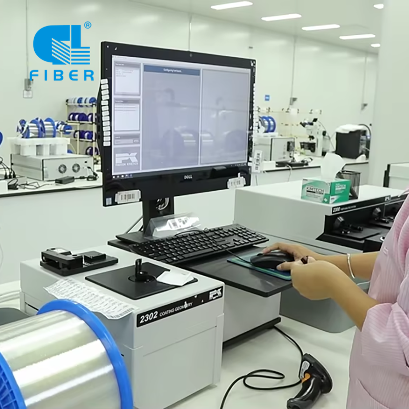 Optic Fiber G657A2 250um in Natural Color 50.4km Coil Fiber Optics