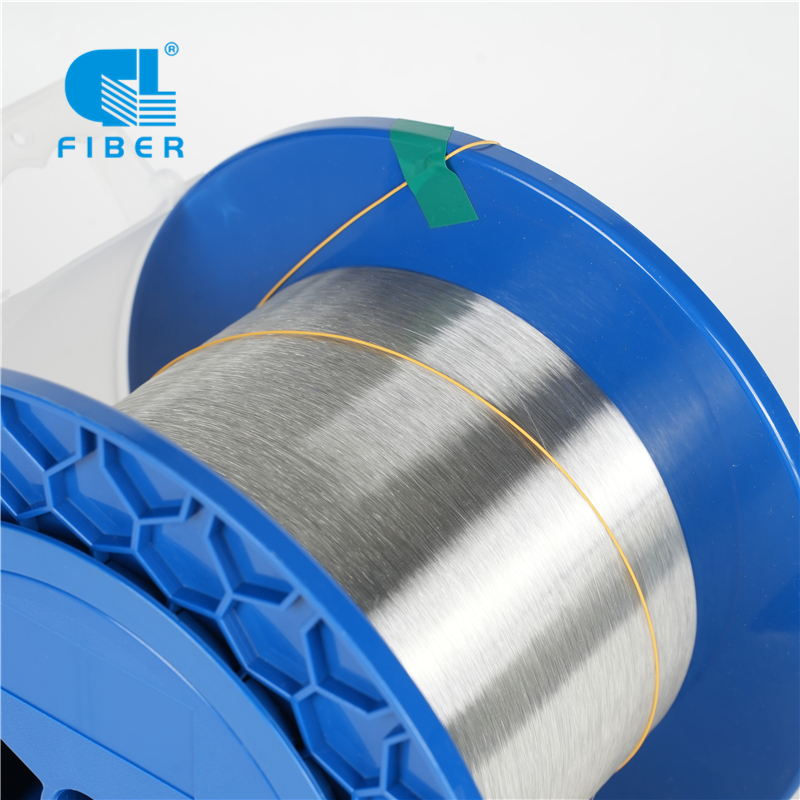  OTDR Fiber Optic Single Mode Bare Optical Fiber G652D G657A1 G657A2 G655 Colored Optical Fiber 50.4km 60km on Spool