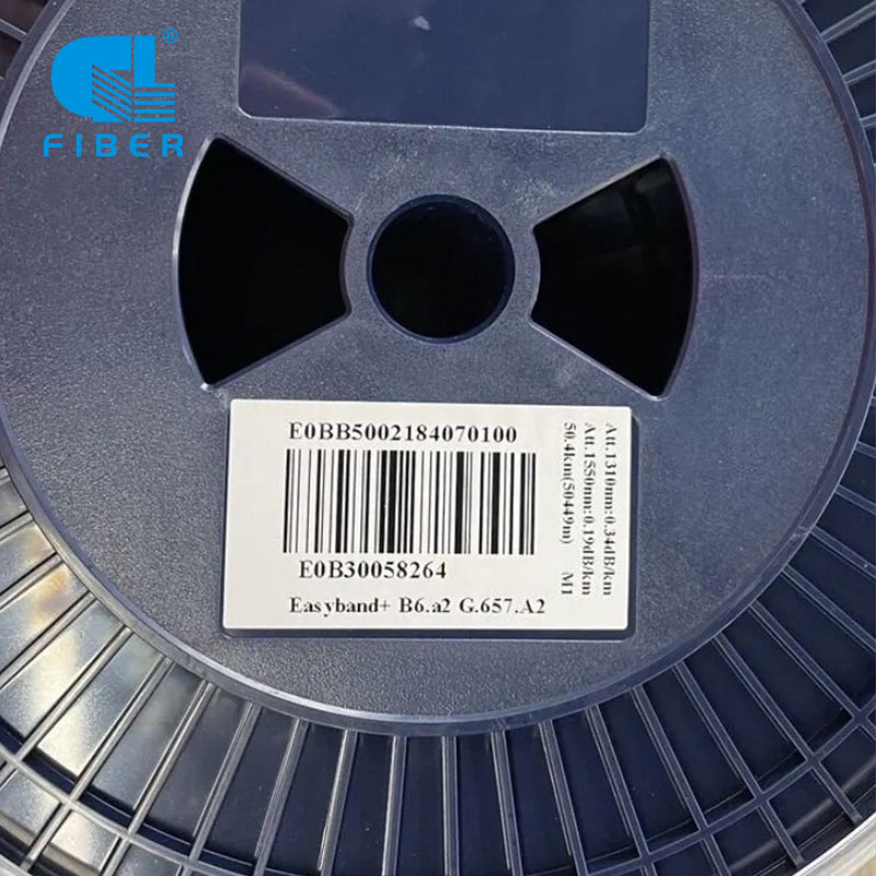  G657A2 Drone Fiber Optic Cable Fpv Invisible Raw Bare Fiber Optical Spool Uav for Drone