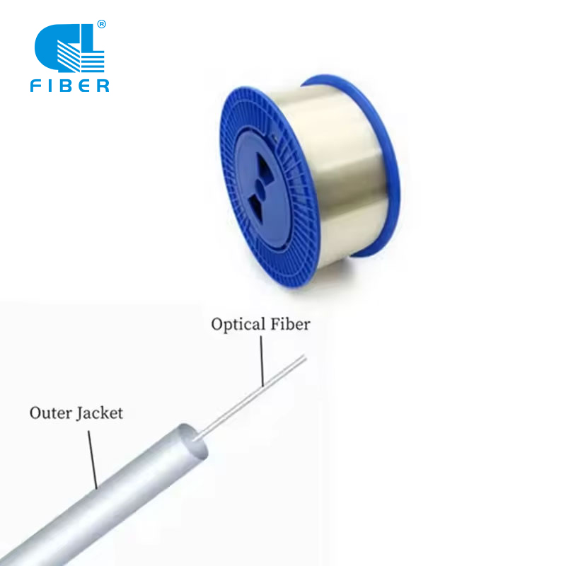 50.4km 60.4km Per Reel G657A2 Bare Fiber for Fpv Drones Spools Single Mode Optical Fiber